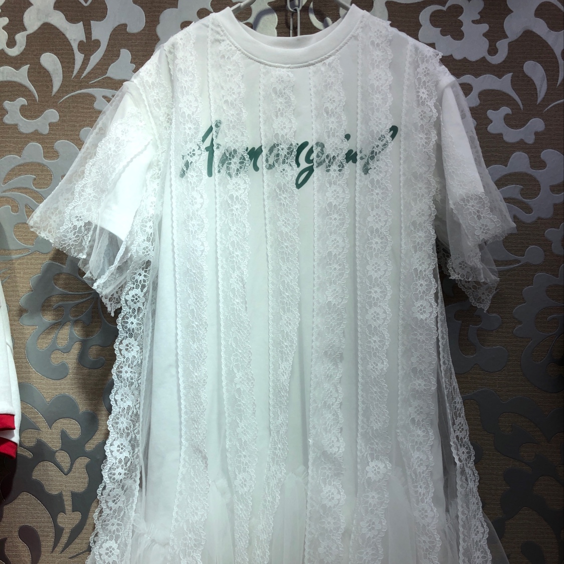 Girls' lace dress