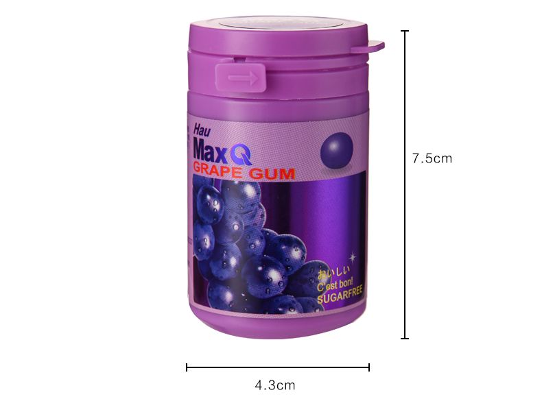 尊得HauMaxQ口香糖（柠檬酸奶味）54.6g详情图6