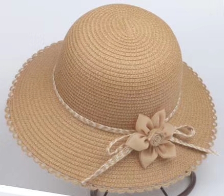 Cape cloth flower sunhat thumbnail