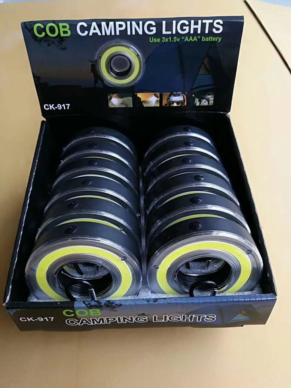 新款COB帐篷灯，野营灯，检修灯，维修灯，照明灯详情图1