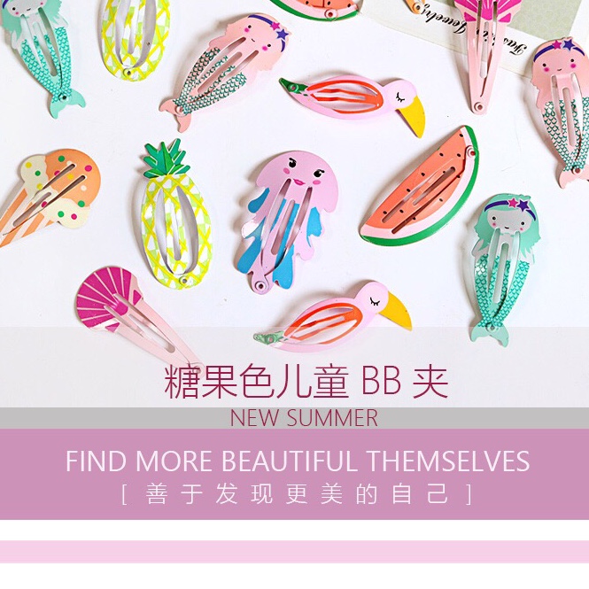 儿童宝宝bb夹动物卡通产品图