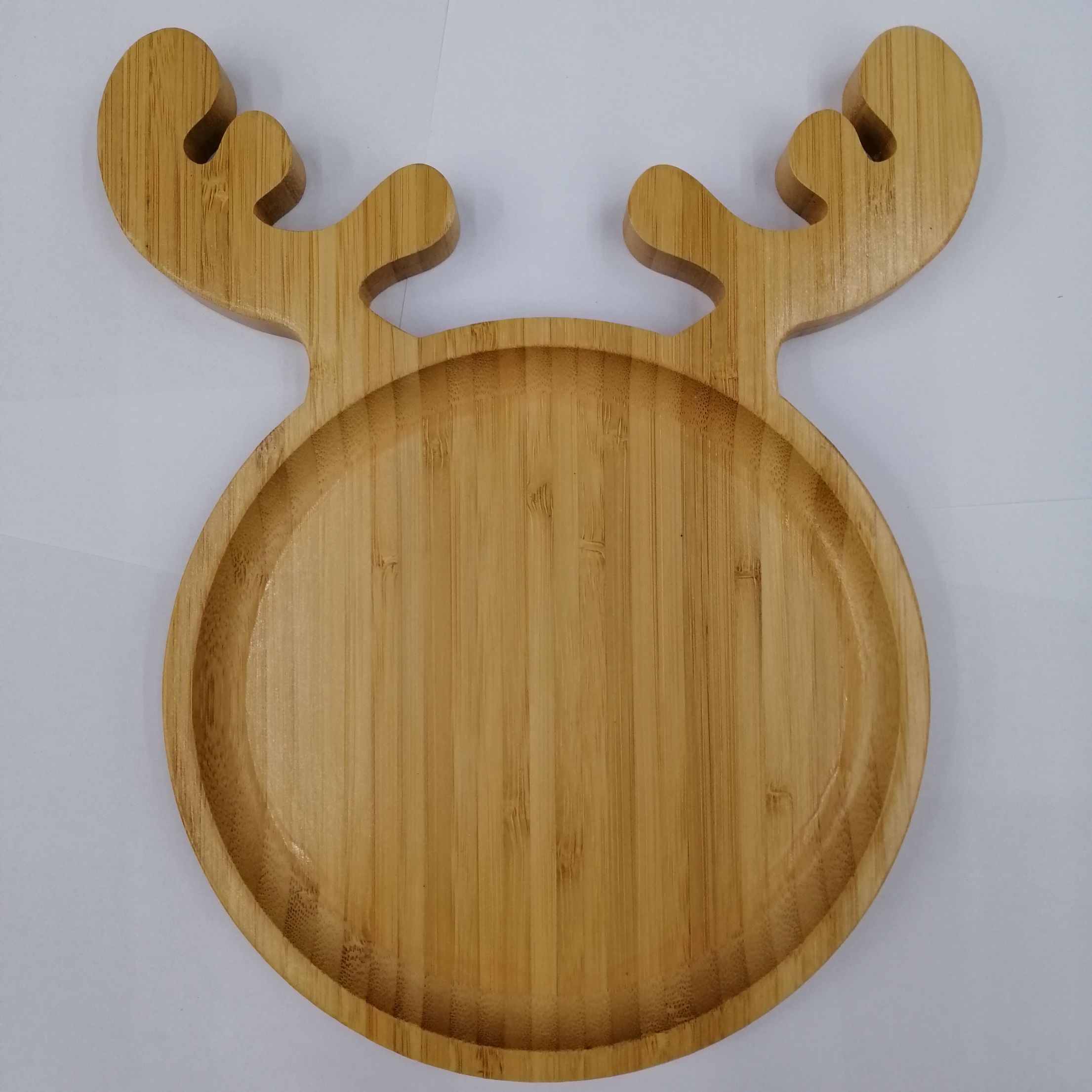Bamboo tray Deer shaped tray tea tray fruit tray dry fruit tray Nordic household kitchen tray thumbnail
