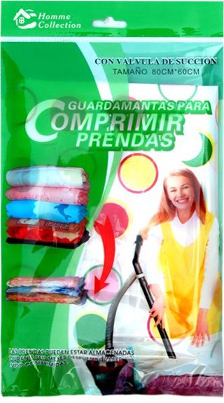 Clothing quilted vacuum compression bag home storage vacuum bag Spanish 60*80cm thumbnail
