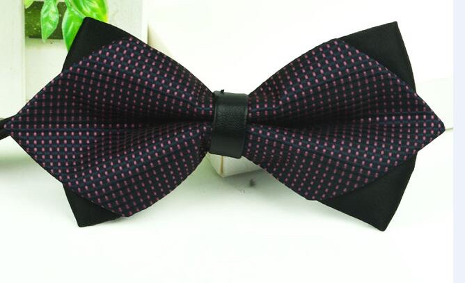 High-end pointed bow ties undefined