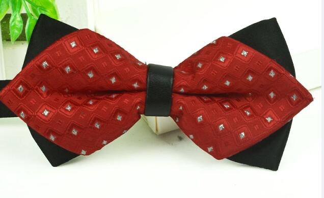 High-end pointed bow ties Item Picture