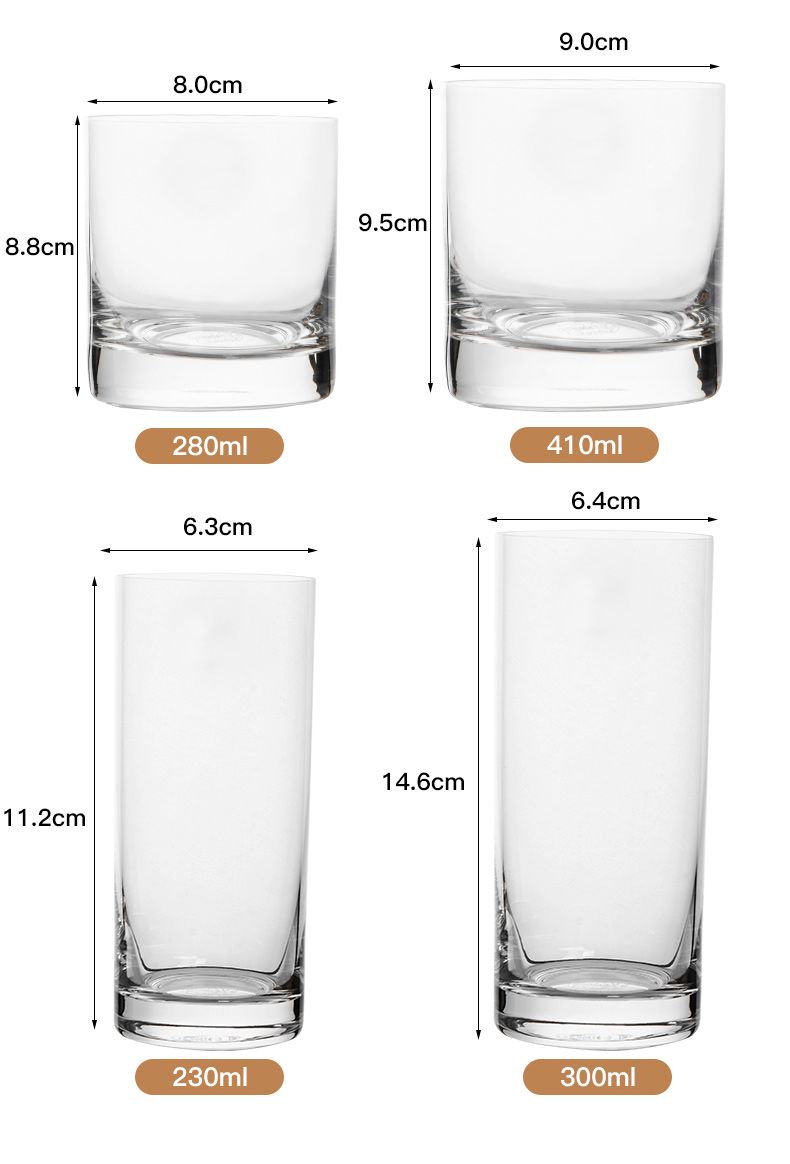 Bohemian Crystalex (Crystalex) Czech imported lead-free crystal cup 25089/410 pic 8