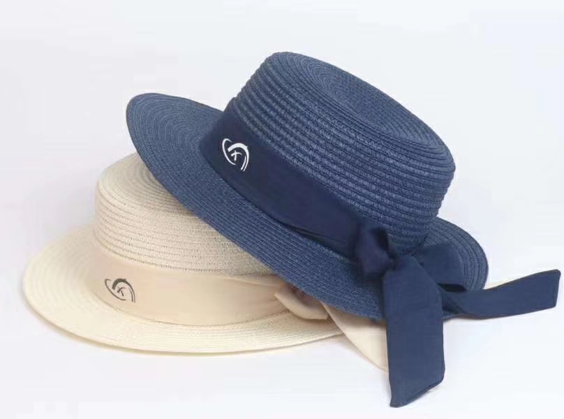 Flowered floral bonnet fashion sun hat full figure