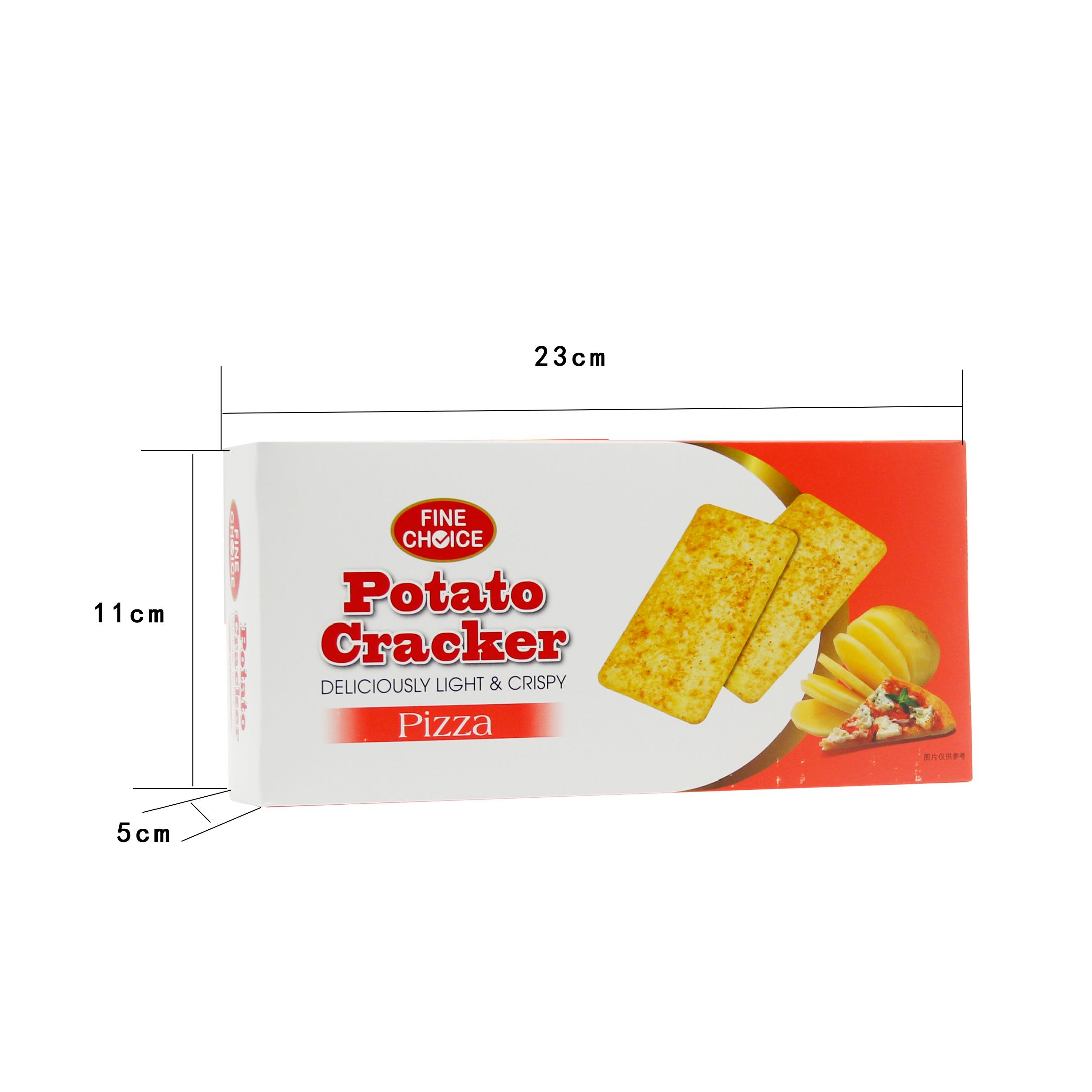 Waxman Potato Crepe (Pizza Flavor) 180G details Picture