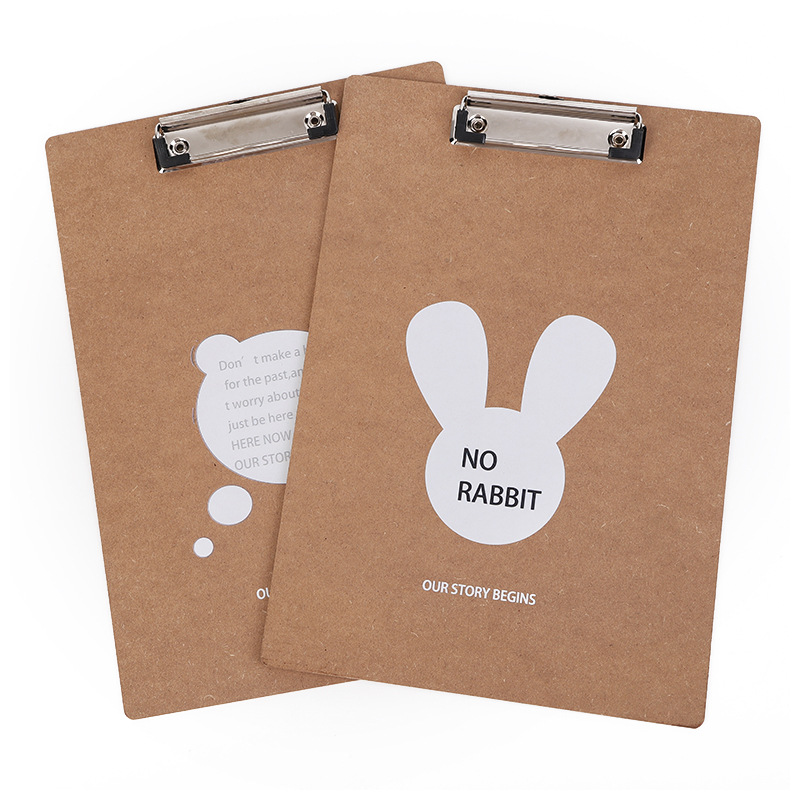 Wooden board clip A4 undefined