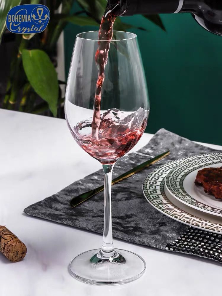 Lead-free crystal wine glasses champagne 无铅水晶玻璃红酒杯40729/350产品图