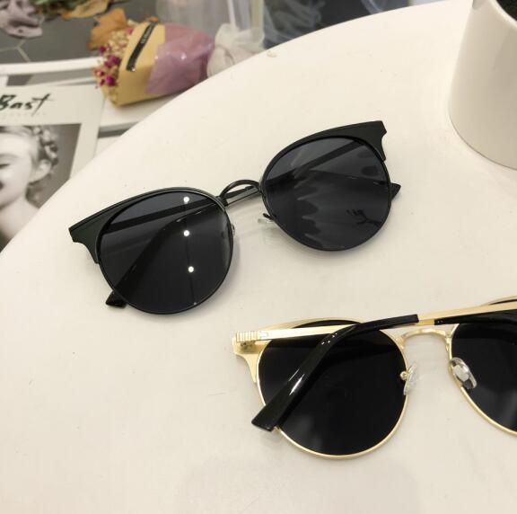 大框女金属框瘦脸神器旅游必备太阳镜细节图