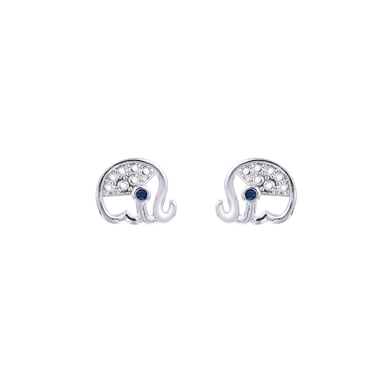 Chenlong jewelry S925 sterling silver elephant stud K0462-20 thumbnail