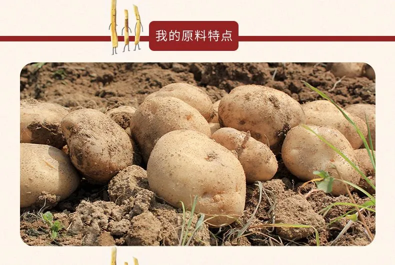 البطاطا المقلية (صلصة الصويا) 80G detail image 4