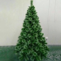 依阳圣诞工艺1.5M高档豪华开花松针圣诞树