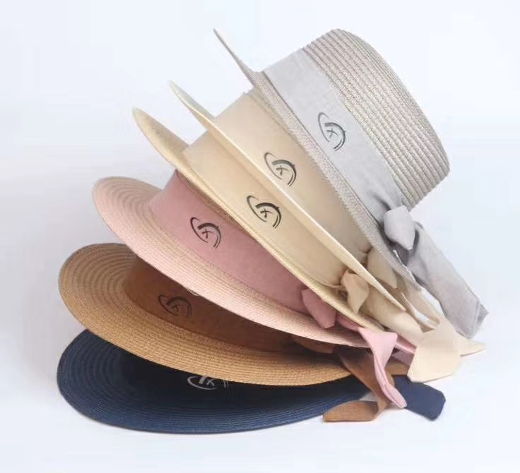 Flowered floral bonnet fashion sun hat undefined