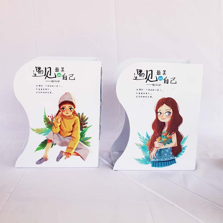 Cartoon character telescopic cartoon bookend Specification image