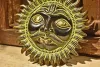 The handmade copper plaque of the Sun God is large Specification image