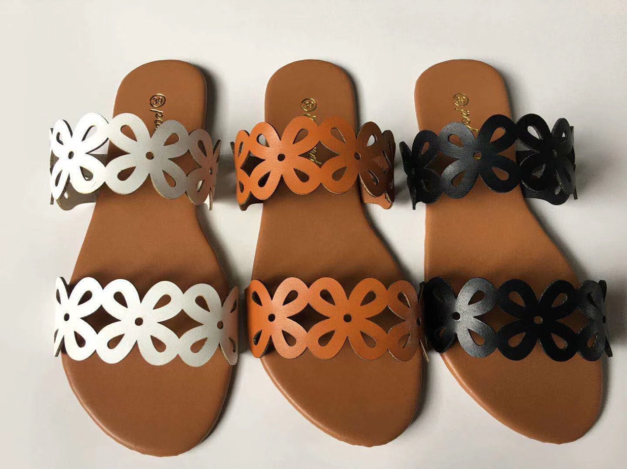 Original single stock, 3 colors, female slippers, 37-41, mixed color and code, black, no box, guaranteed quality, cheap price thumbnail