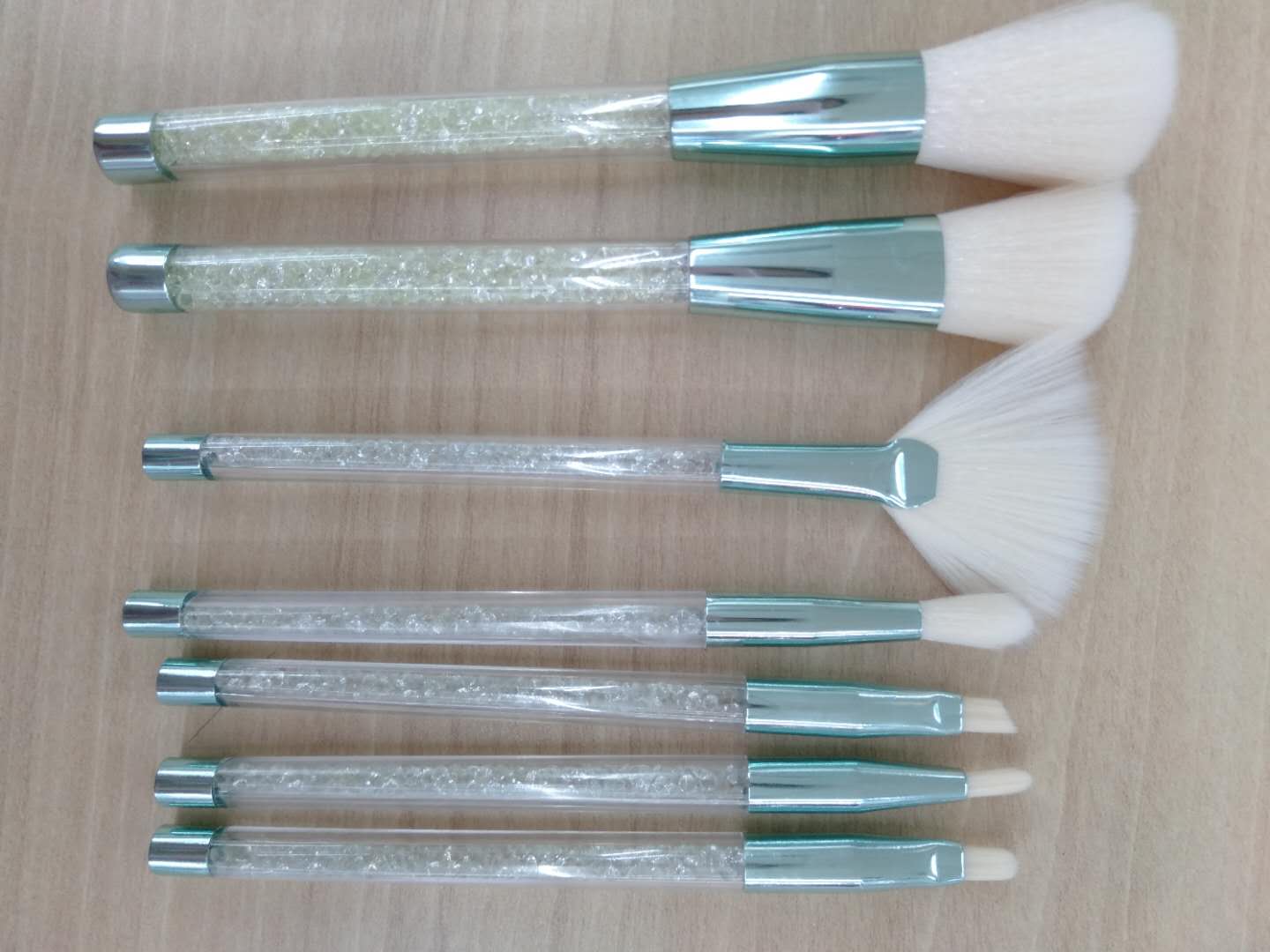 7 sets of makeup brush bevel eyebrow brush, foundation brush