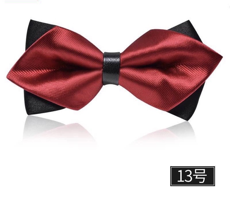 High-end pointed bow ties details Picture