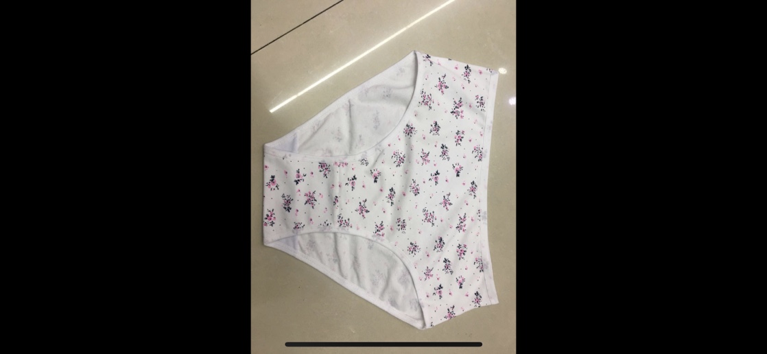 Cotton printed mommy pants