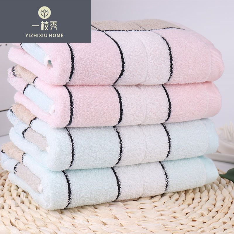 Yiwu quality product Yizhixiu towel: Pure cotton absorbent, simple and thick, factory direct sales 401 detail image 1