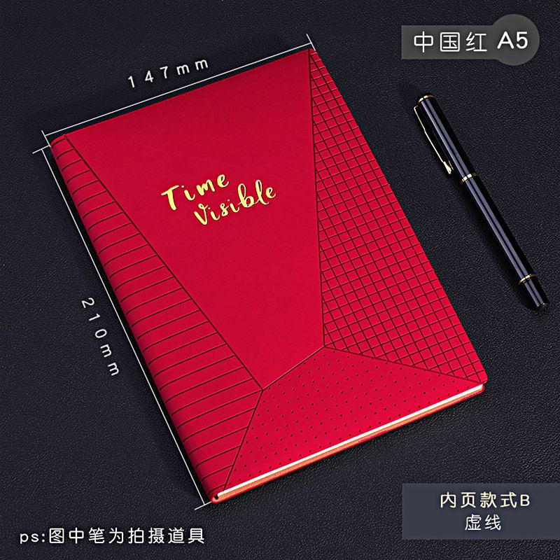 厂家直销商务笔记本，皮革记事本。详情图4