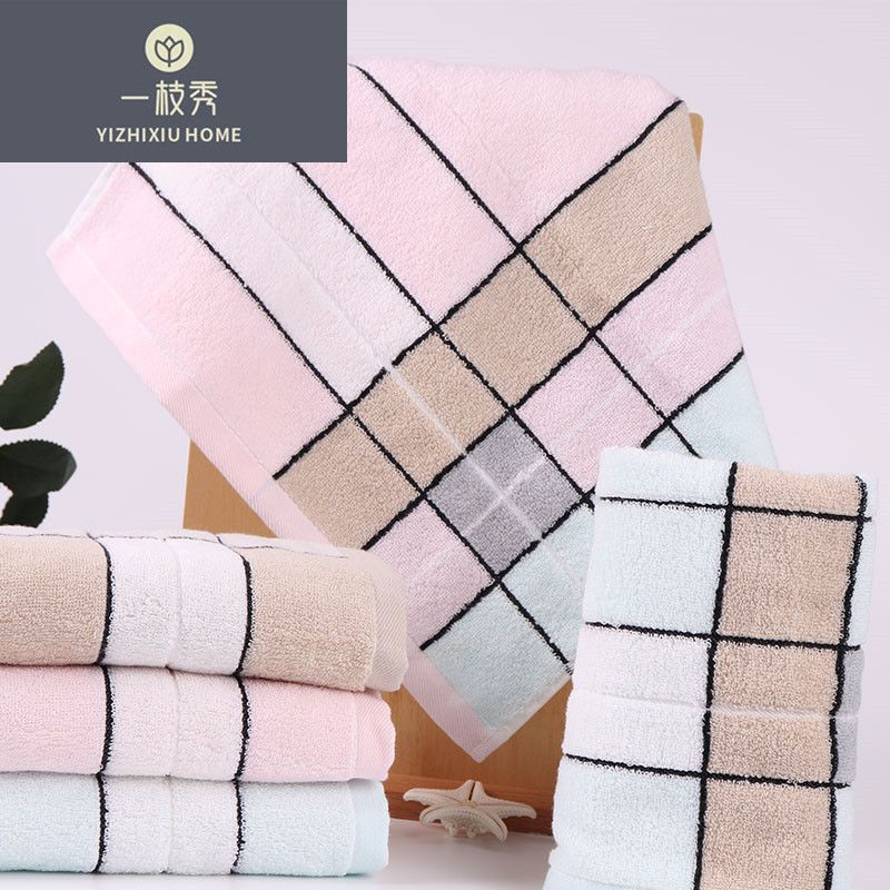 Yiwu quality product Yizhixiu towel: Pure cotton absorbent, simple and thick, factory direct sales 401