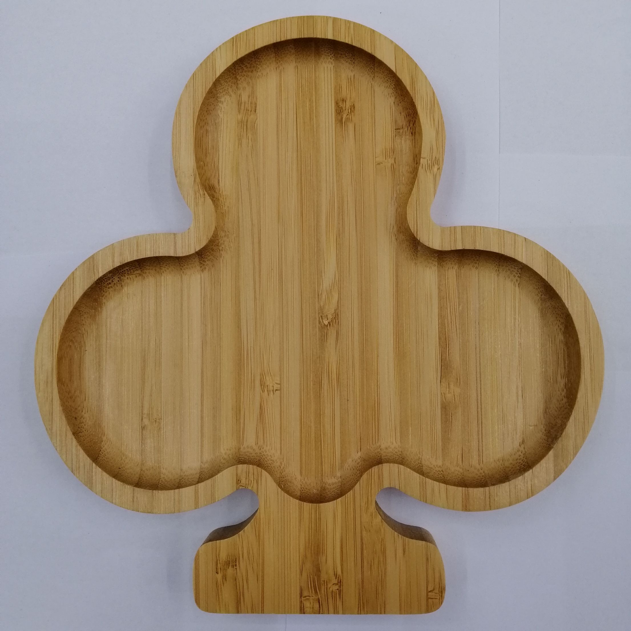 Bamboo tray Plum nut tray saucer fruit tray Dry fruit tray Nordic household kitchen tray thumbnail
