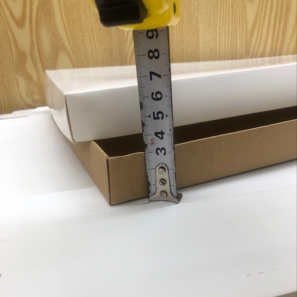 Belt Packing Box 350G Grey Board Paper Specification drawing