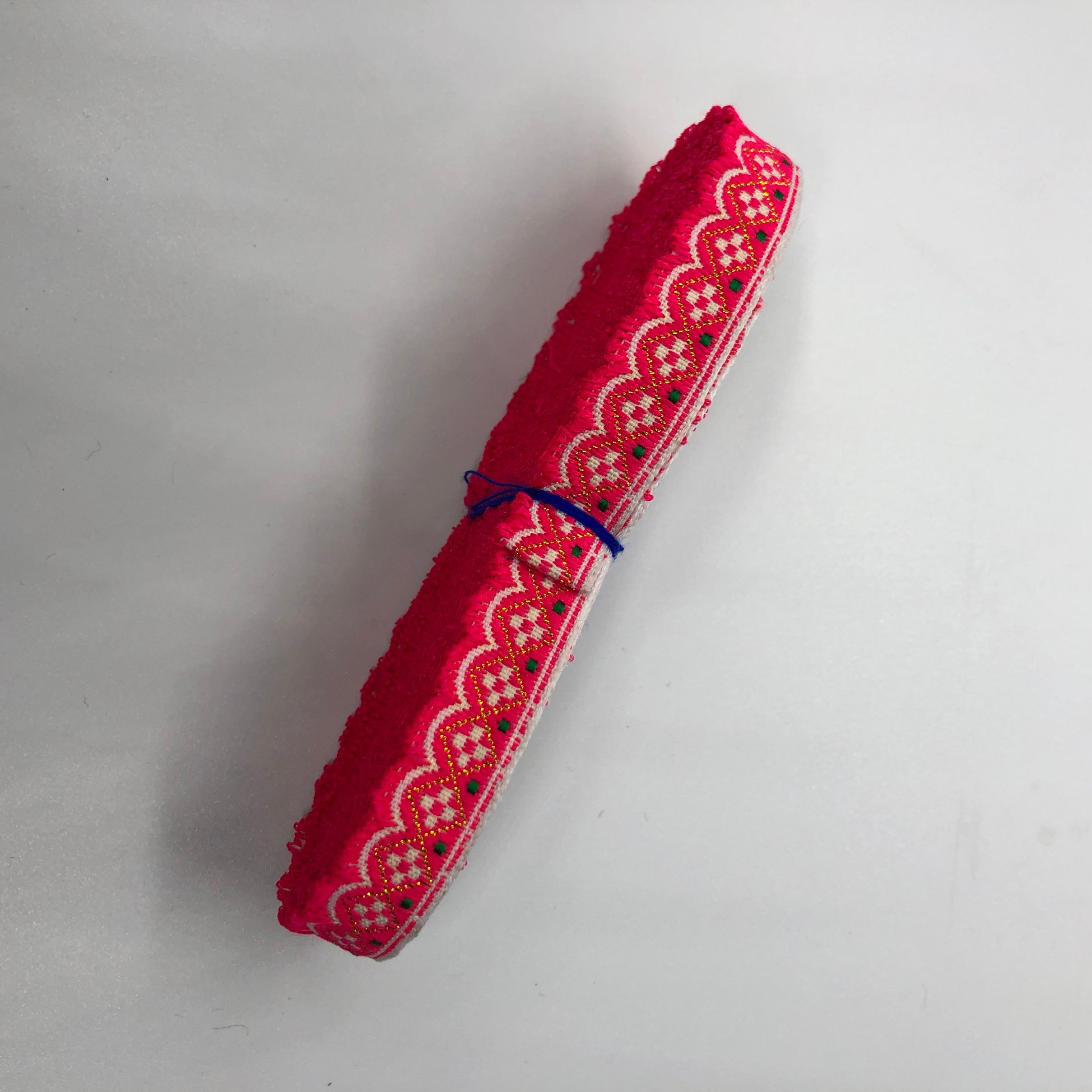 1.5Cm Factory Direct Sales Minority Lace Accessories Polyester Embroidery Jacquard Webbings undefined