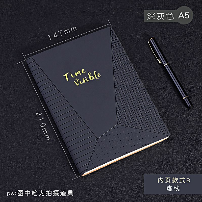 厂家直销商务笔记本，皮革记事本。详情图3