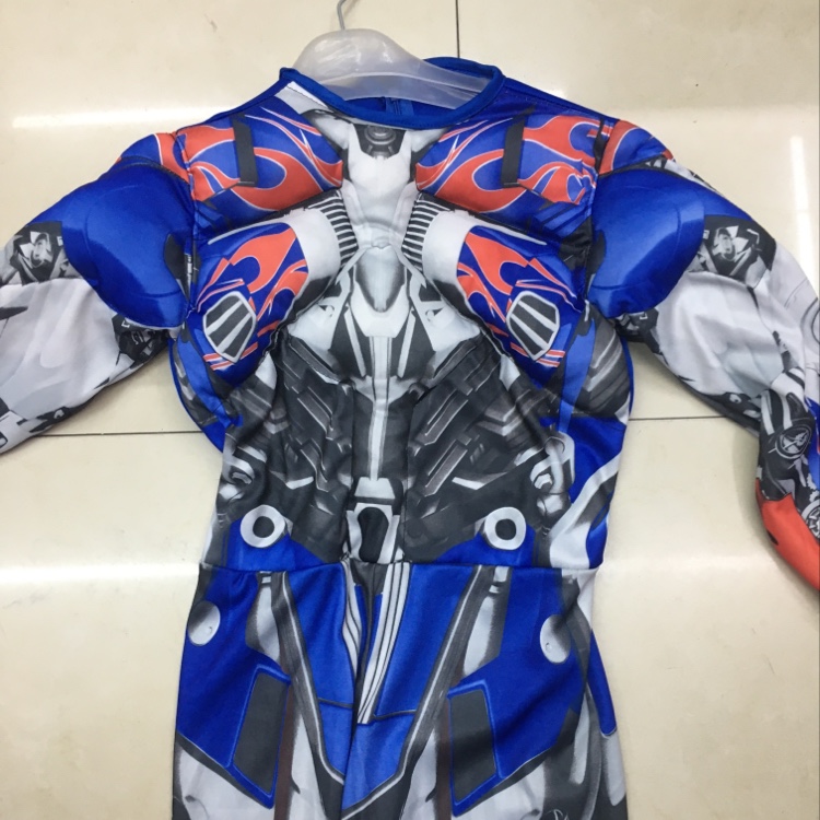 高档肌肉服复仇者联盟英雄充绵肌肉服擎天柱变形金刚