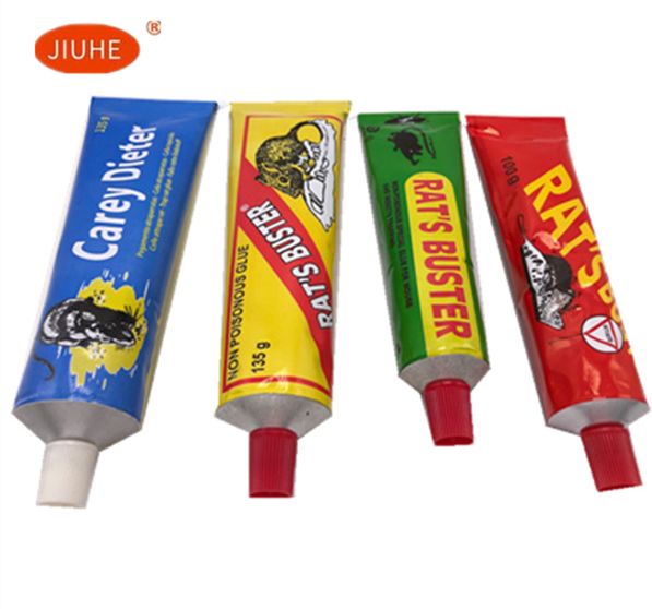 专业外贸出口 RAT GLUE 黄盒装牙膏管老鼠胶详情图3
