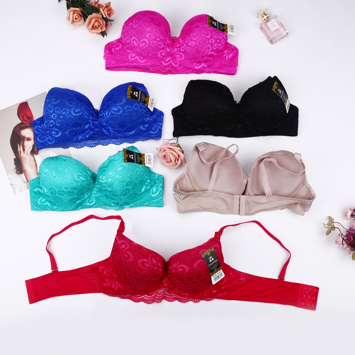 Cross border lace