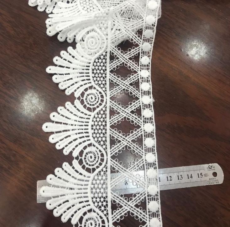 2020 Spring/Summer New Factory Direct Sales Lace Water Soluble King Milk Silk Bar Code Set Dyeing undefined