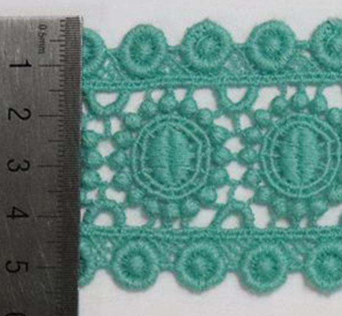 All Cotton Water Soluble Lace Cotton Thread Water Soluble Embroidery Machine Fabric Fashion Accessories Water Soluble Lace King Application Scenario