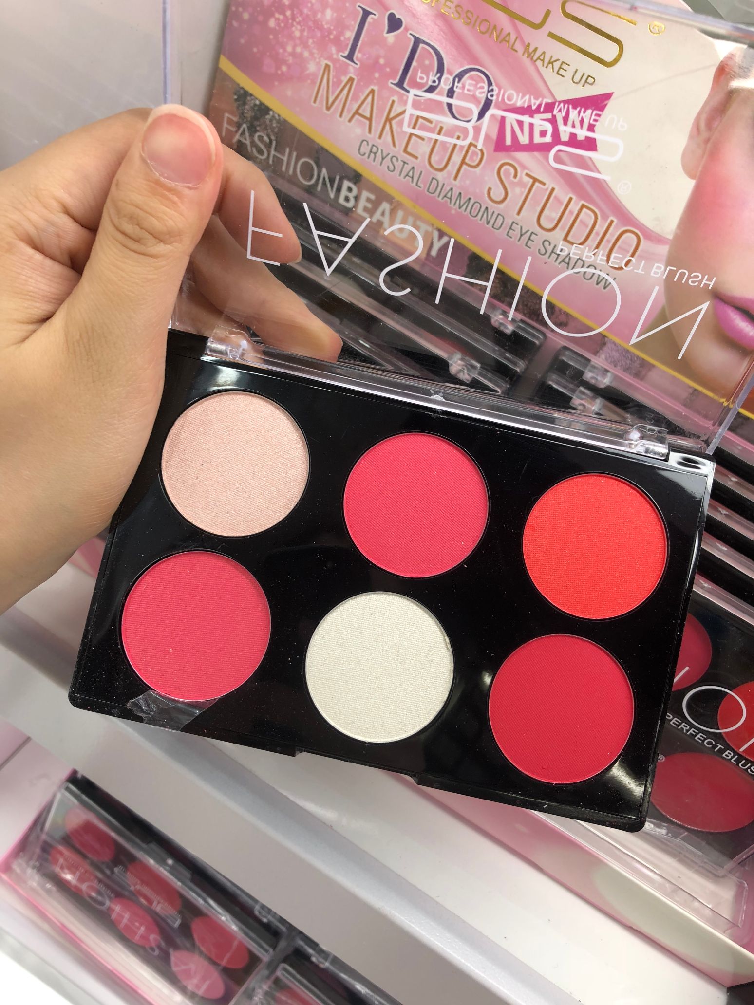 Trade rouge highlight 6 professional makeup try rouge plate makeup plate nude makeup set