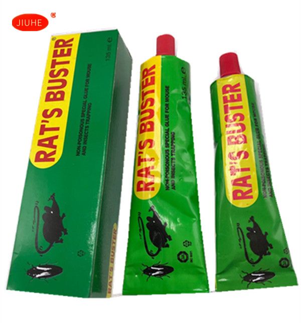 专业外贸出口 RAT GLUE 黄盒装牙膏管老鼠胶