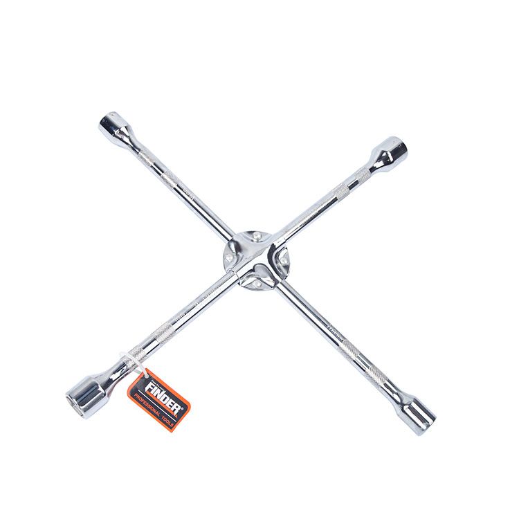 Finder tools Knurled boutique Cross Wrench clamp The Cross Rim Wrench