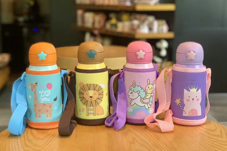 Cute Deer Children's Water Bottle