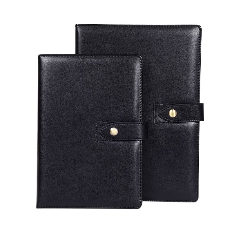 义乌好货商务笔记本平装带扣18开25开PU记事本详情2