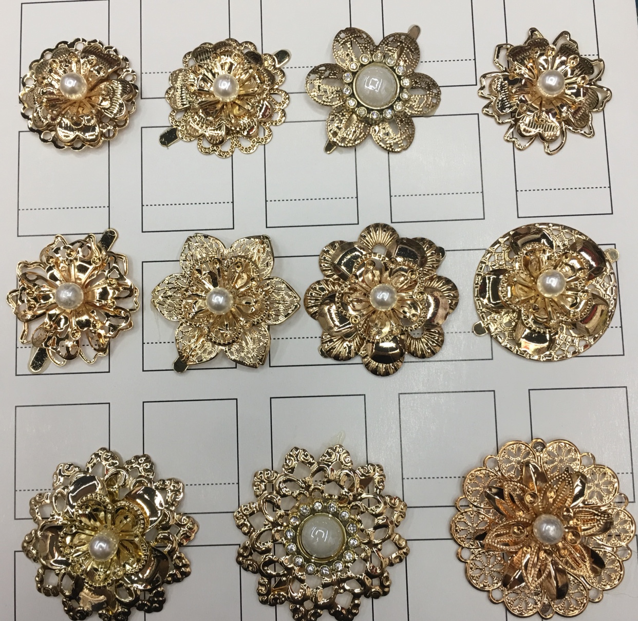 Decorative buckles/Diverse styles/Customizable according to samples