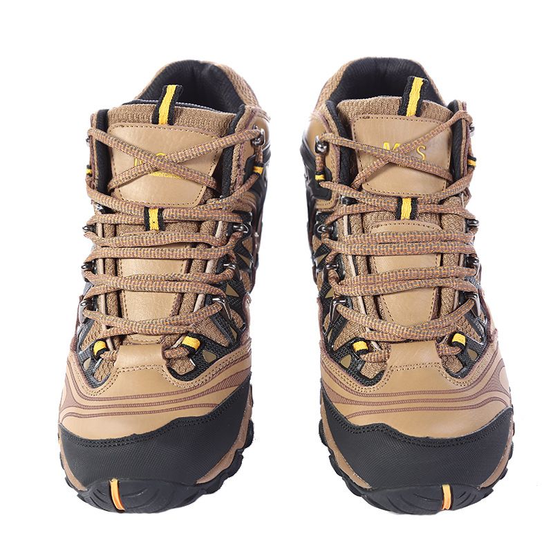 Wholesale of new outdoor sports waterproof and anti-slip hiking shoes, men's breathable and wear-resistant hiking shoes, low-top hiking shoes Specification image