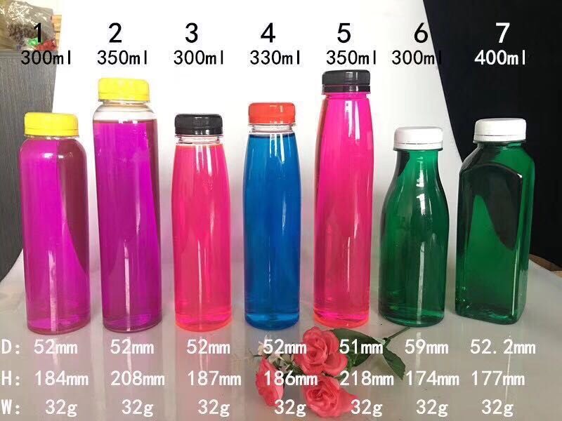 塑料果汁瓶饮料瓶pet瓶网红奶茶瓶