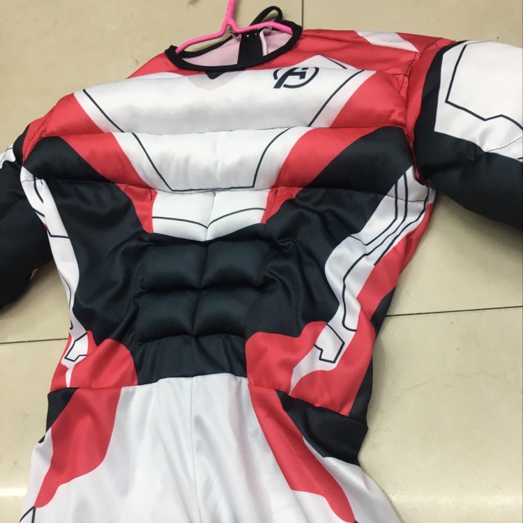 高档肌肉服复仇者联盟英雄充绵肌肉服战士细节图