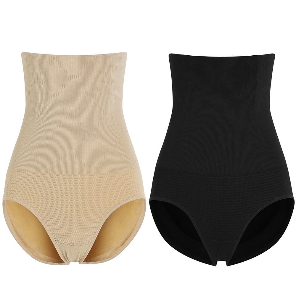 High waist triangle nylon panties postpartum tummy tuck pants