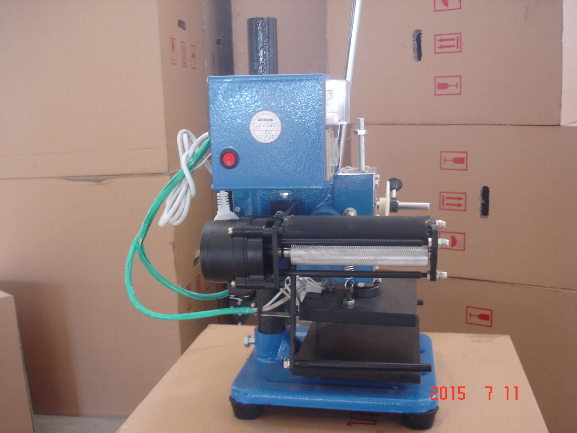 LZ-170-1 Hot stamping machine (Hot stamping area :160*150MM) Specification image