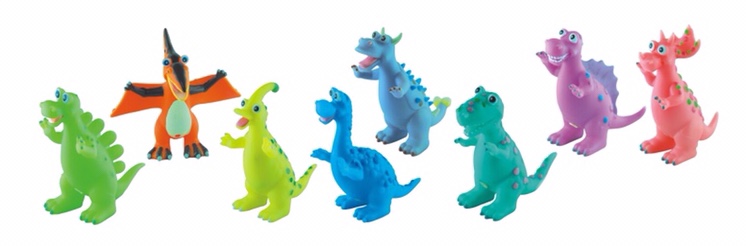 6款卡通捏叫恐龙图