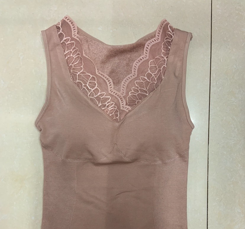 Baiyi Qiao qiu Dong wool circle thickened bra vest thumbnail